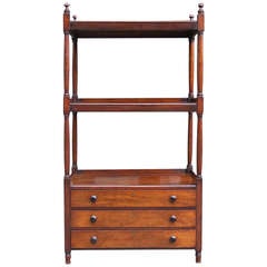 English Regency Mahogany Etegere 5