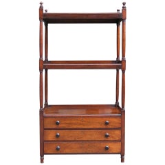 English Regency Mahogany Etegere