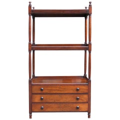 Antique English Regency Mahogany Etegere