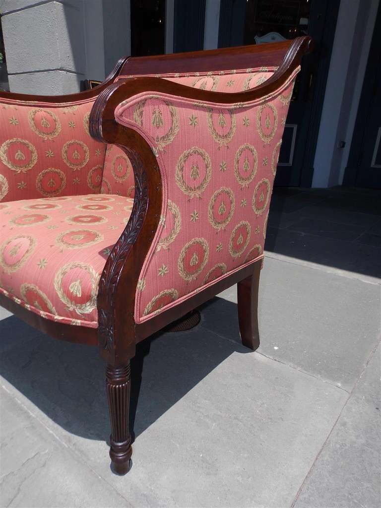 American Mahogany Armchair, Baltimore, Circa 1820 For Sale 2