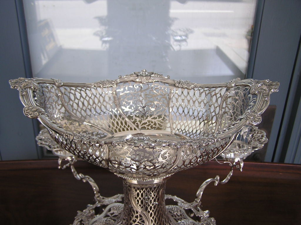 English Sterling Epergne 2