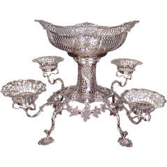 English Sterling Epergne