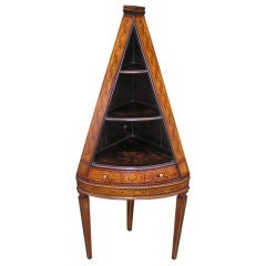 Italian Corner Cupboard