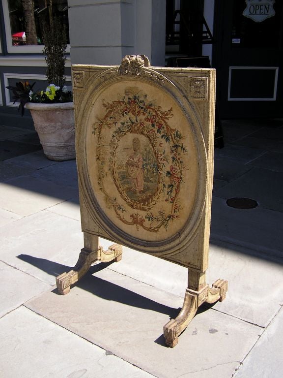 French Aubusson Screen