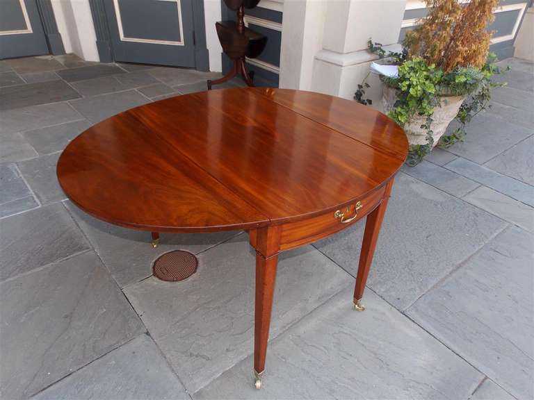 18th Century and Earlier English Mahogany Drop-Leaf Pembroke Table, Circa 1780 For Sale