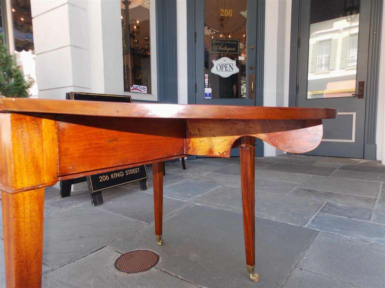 English Mahogany Drop-Leaf Pembroke Table, Circa 1780 For Sale 4