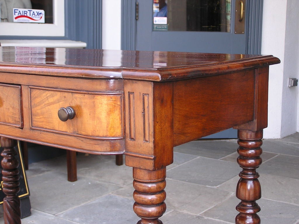 Jamaican Mahogany Barley Twist One Drawer Server, Circa 1820 3