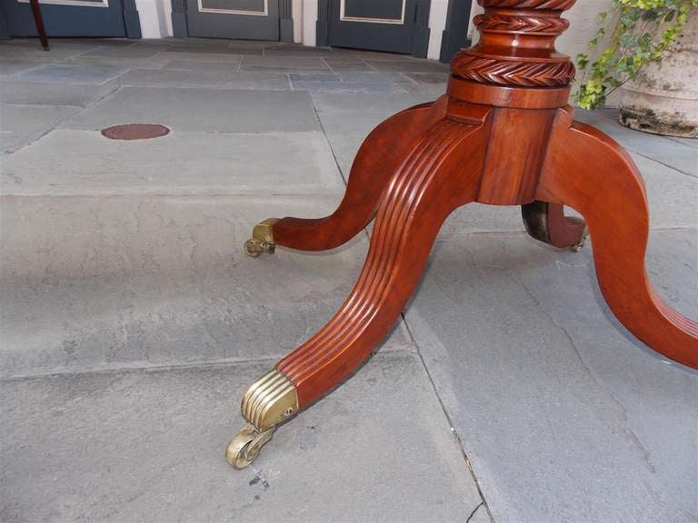 Pair of American Mahogany Card Tables. Philadelphia, Circa 1810 6