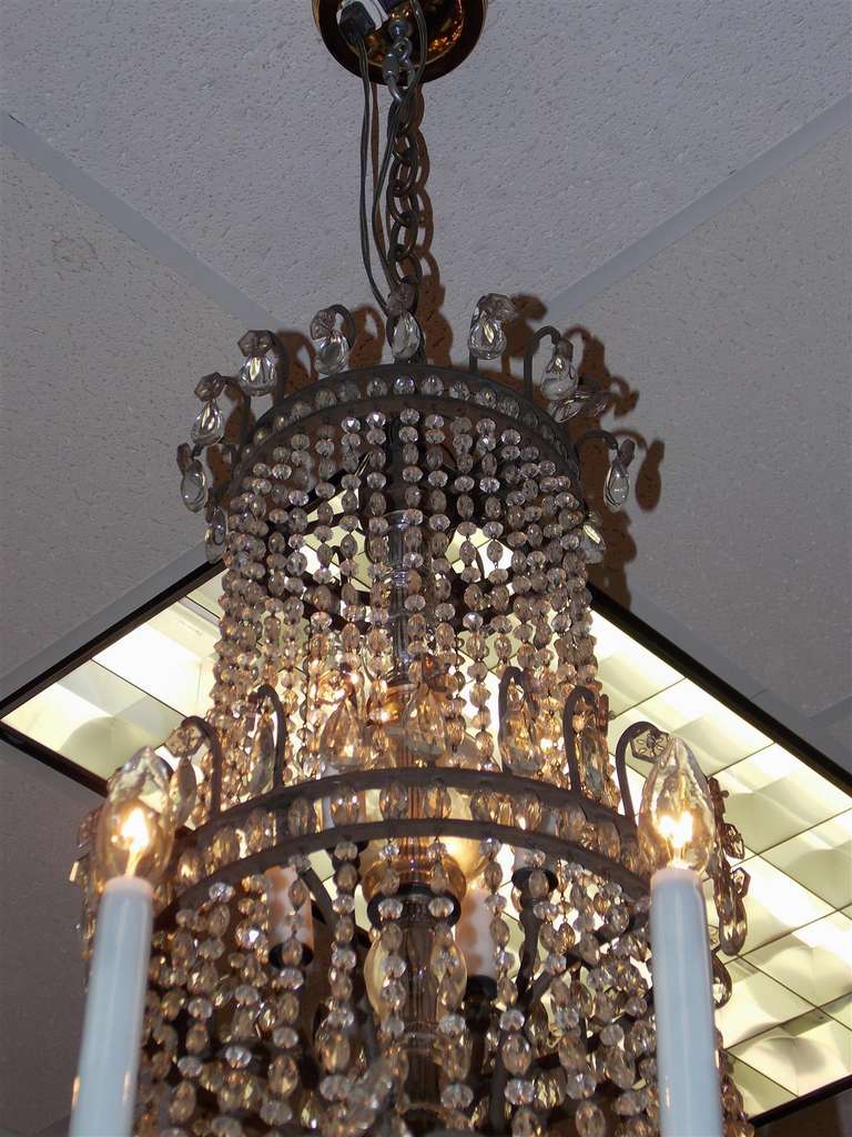 three tier chandelier