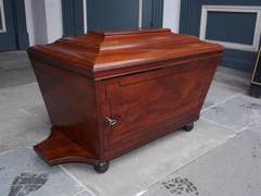 English Regency Mahogany Wine Cellarette, circa 1790
