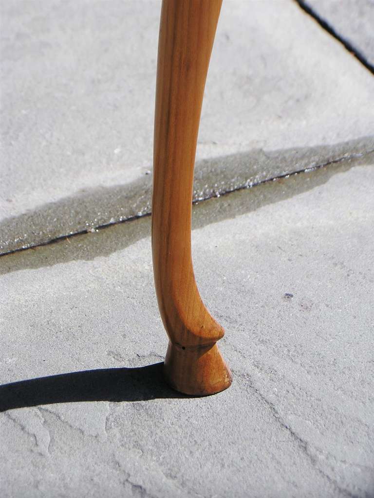 Italian Walnut Inlaid Dish-Top Game Table, Circa 1780 5