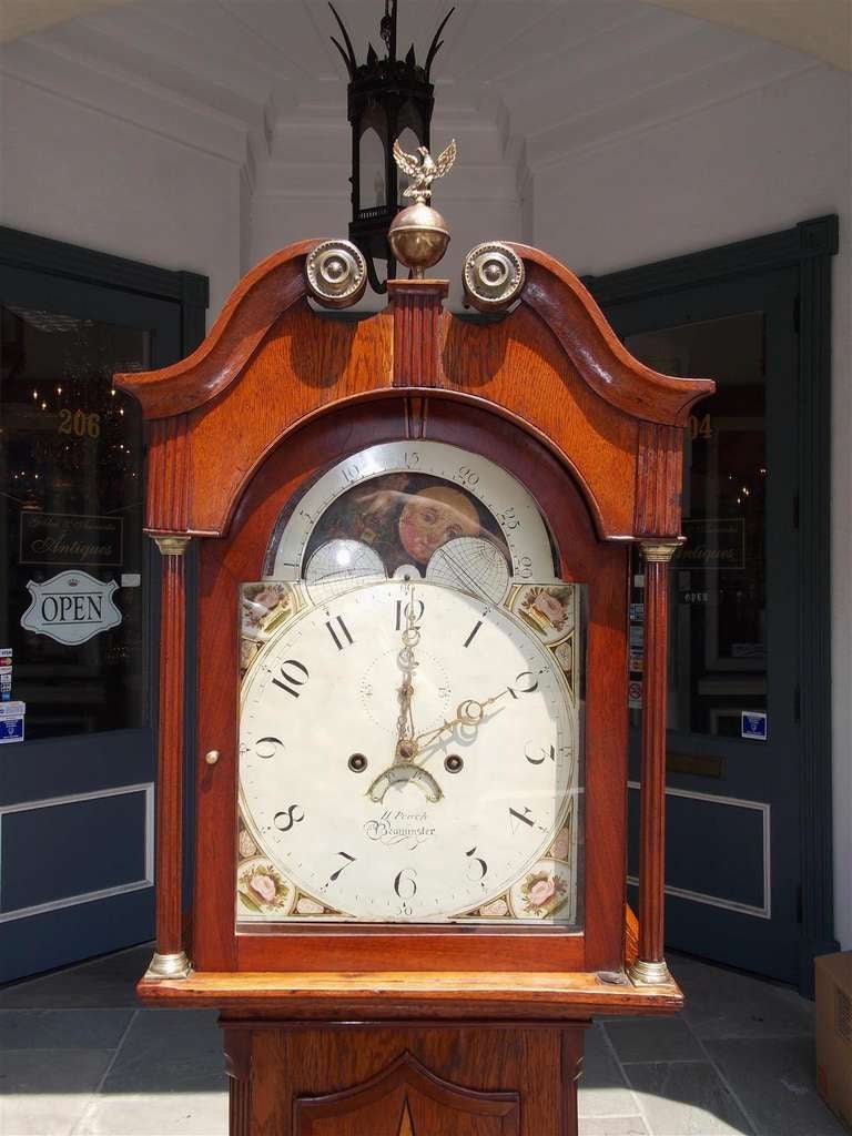 masonic grandfather clock for sale