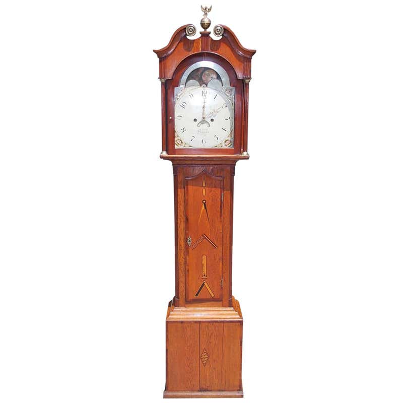 Riley Whiting Pine Tall Clock, circa 1818 For Sale at 1stDibs | riley ...