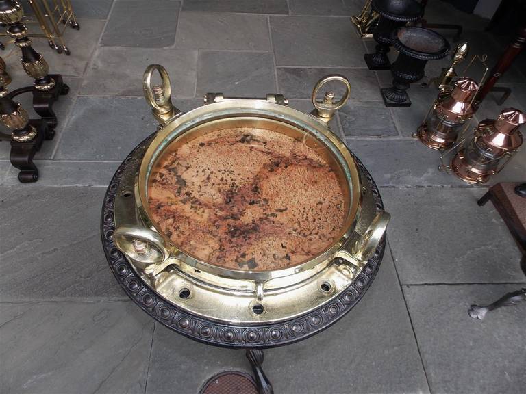 American Brass Naval Porthole.  Early 20th Century 1