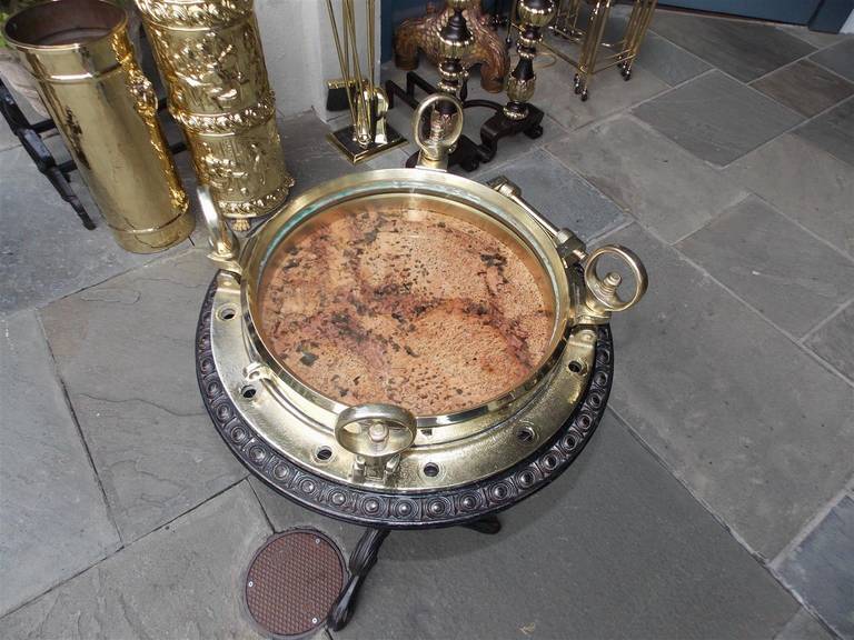 American Brass Naval Porthole.  Early 20th Century 2