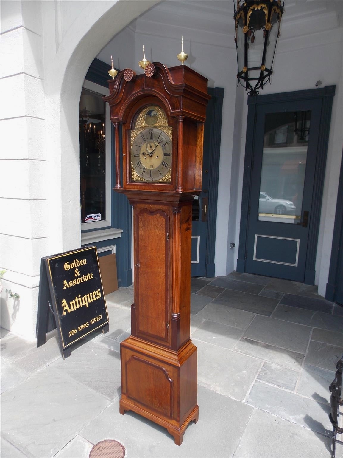 17th century grandfather clock