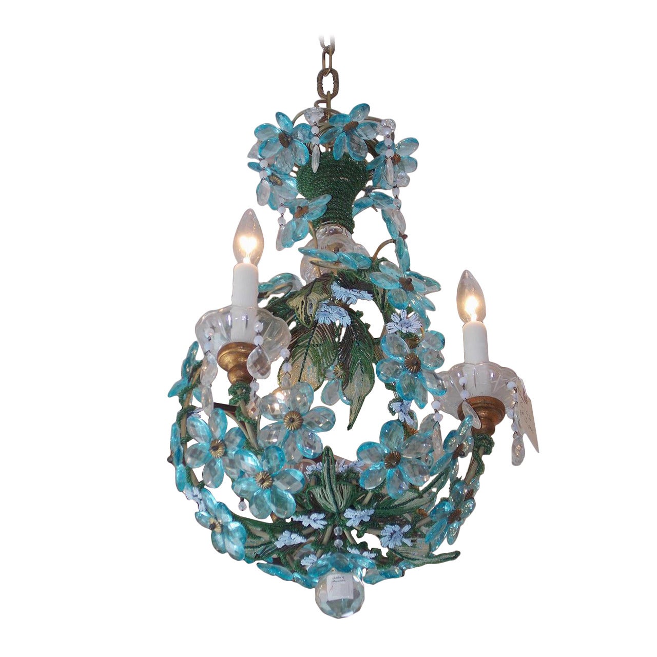 Cobalt Blue Crystal - 33 For Sale on 1stDibs