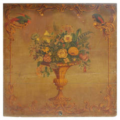 Italian Oil on Board Floral Still. Circa 1810 3
