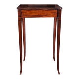 Antique English Regency Mahogany Occasional Table
