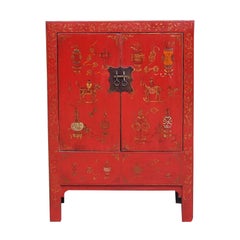Armario Pintado Chinoiserie Inglés