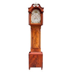 Used Charleston Mahogany Tall Case Clock