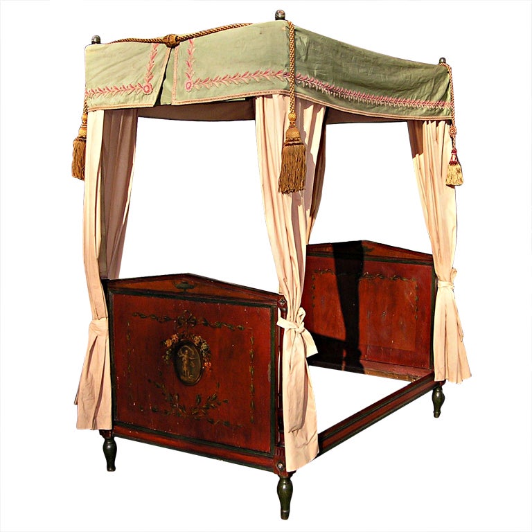 Italian Painted Daybed at 1stDibs