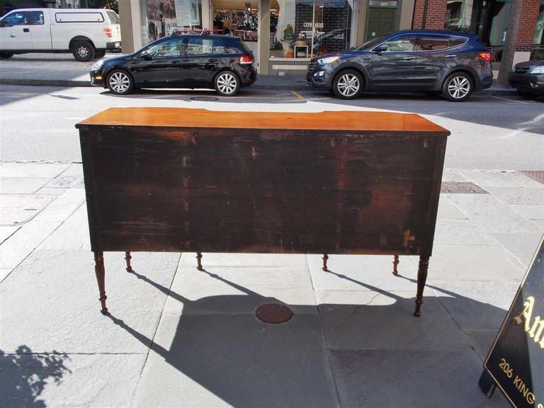 American Mahogany Sideboard.  Boston, Circa 1800 6