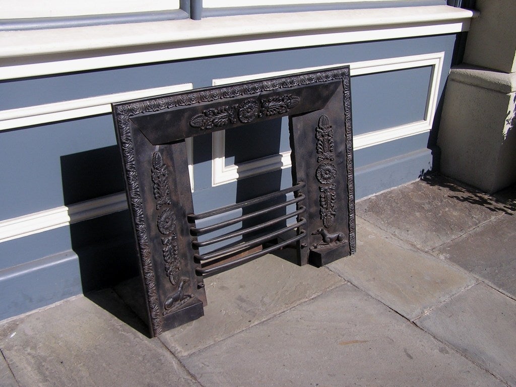 19th Century American Regency  Whippet  Fireplace Surround For Sale
