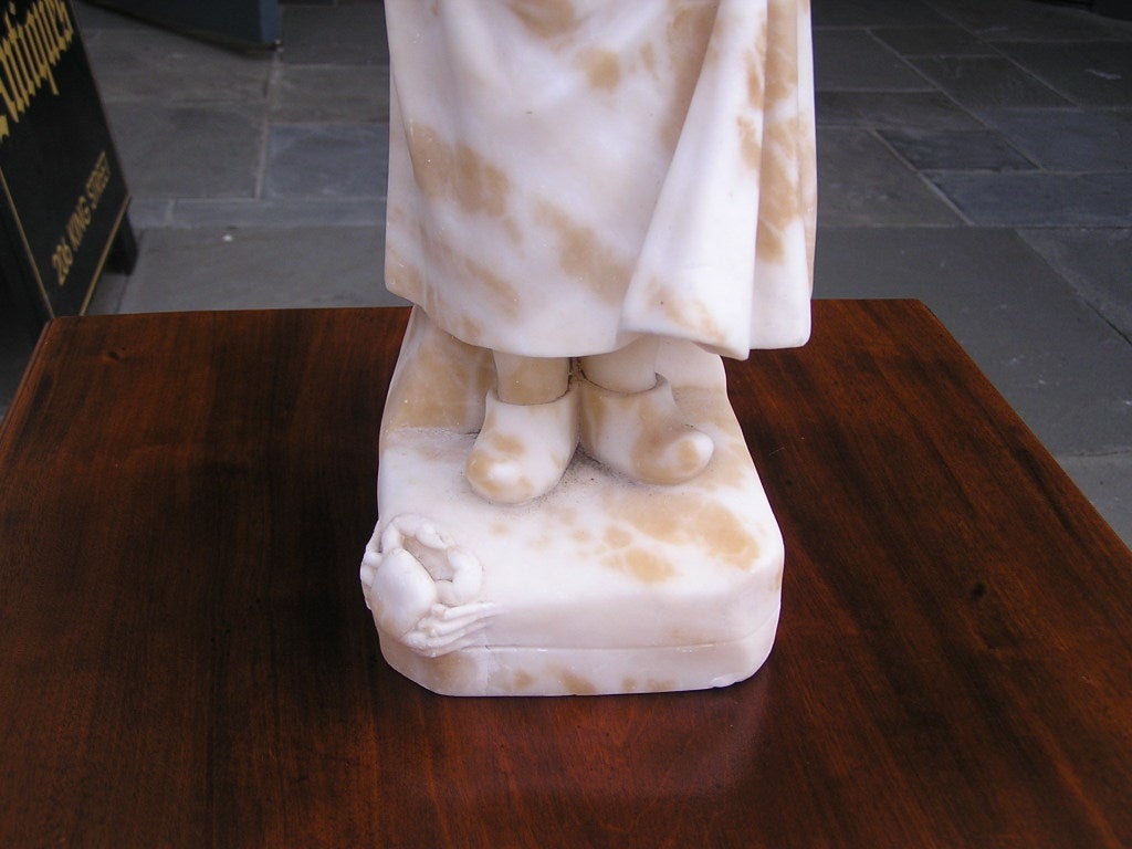 Dutch Marble Lady Statue 2