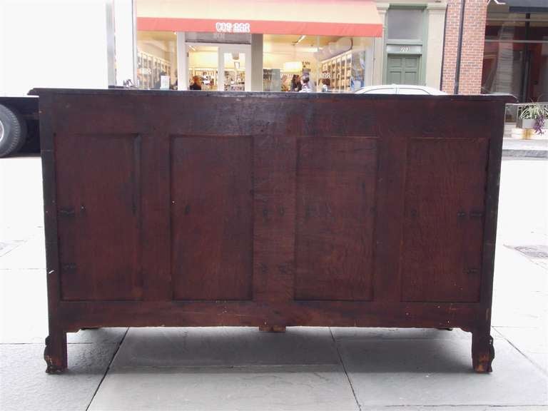 English Chippendale Mahogany Mule Chest with Hinged Lid and Ogee Feet, C. 1750 3