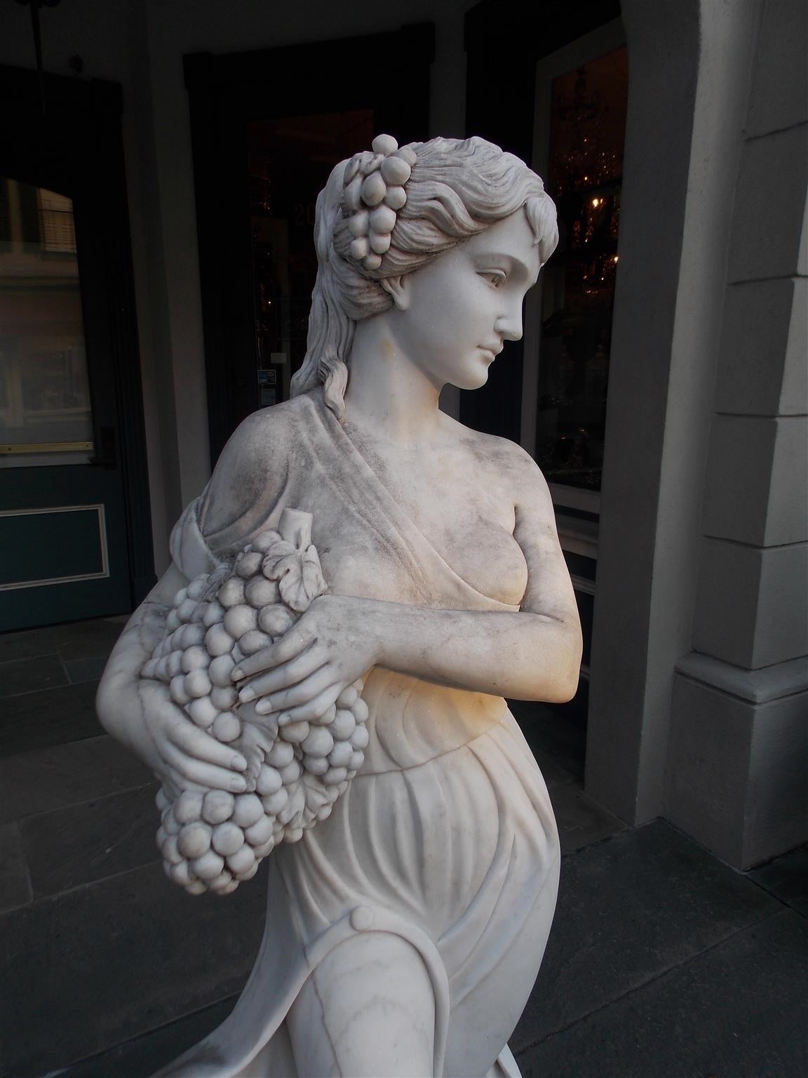 Italian Marble Statue, Circa 1850 For Sale 1