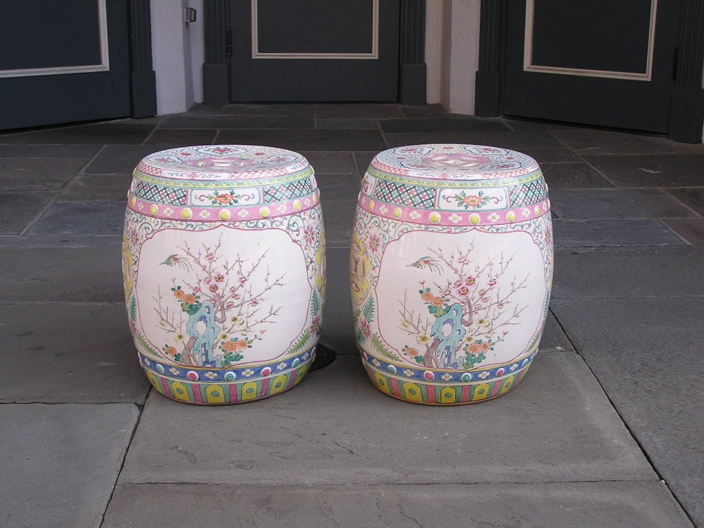 Pair of Chinese Garden Seats