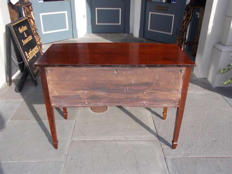 English Mahogany Bowfront Brandy Board Circa 1810 For Sale 2