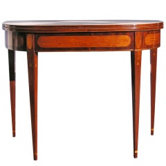 Charleston Mahogany Game Table