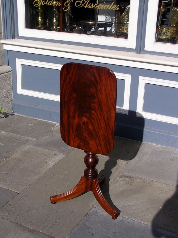 American Mahogany Candle Stand  (Baltimore) For Sale 3