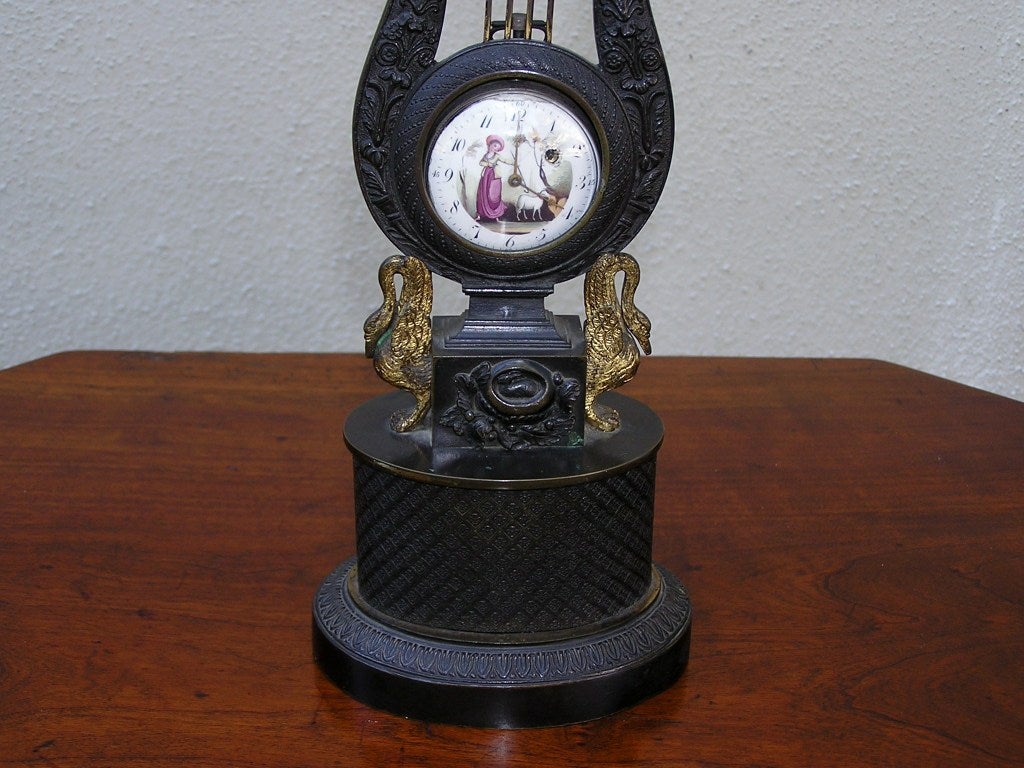 French Regency Gilt Bronze Watch Holder For Sale 1