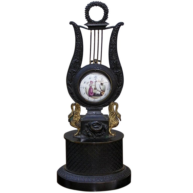 French Regency Gilt Bronze Watch Holder For Sale