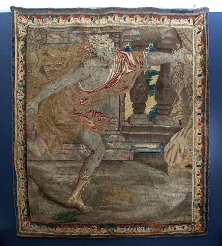 French Tapestry of Hippomenes