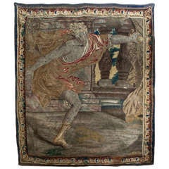 Antique French Tapestry of Hippomenes