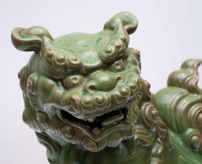 large ceramic foo dogs