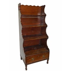 English Regency Style Mahogany Library Bookcase