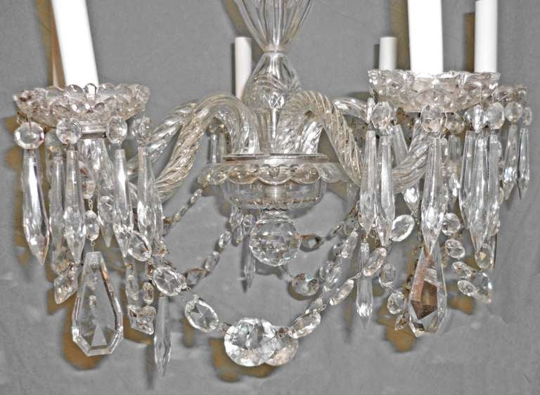 waterford crystal chandelier 6 arm