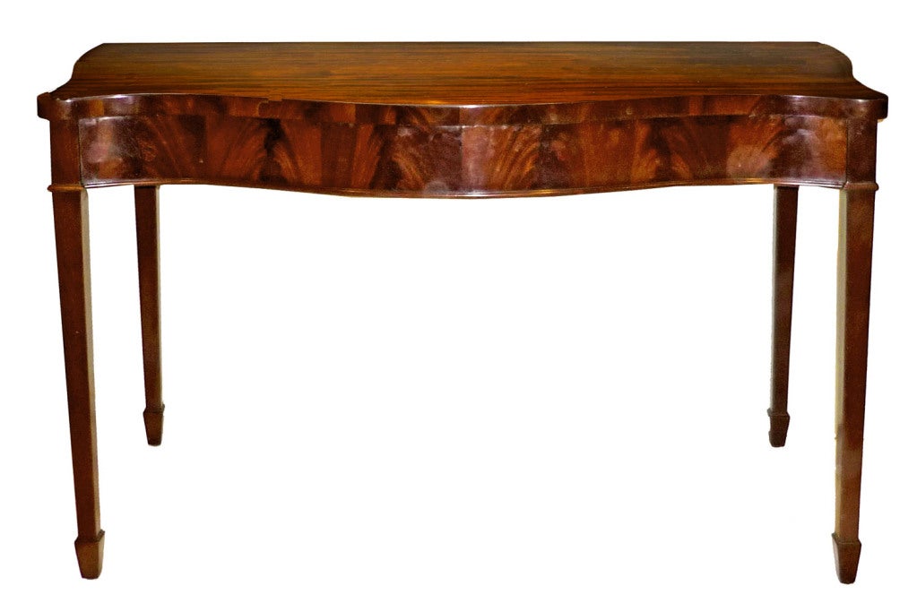 18th Century George III Mahogany Serving Board