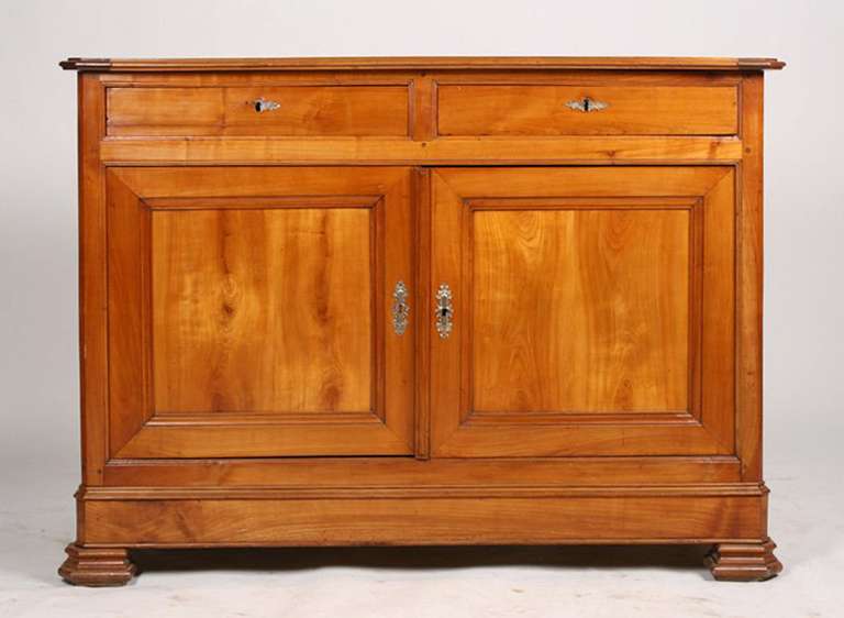 Neoclassical Louis Philippe, Restauration Period, Fruitwood Buffet 