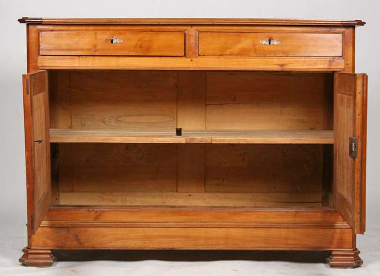 French Louis Philippe, Restauration Period, Fruitwood Buffet 