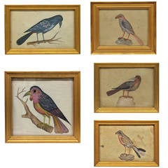 Group of British Colonial Indian Watercolors by Satyenda Manwani, circa 1840
