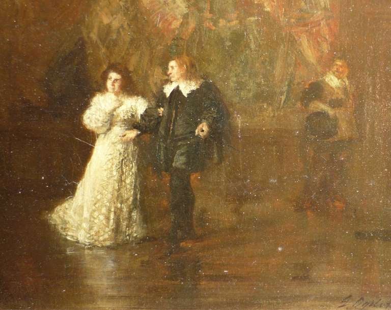 George Ogilvy Reid (British 1851-1928) Oil on Canvas