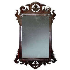 18th Century American or English Chippendale Mirror