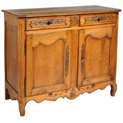 18th Century French Provincial Fruitwood Buffet