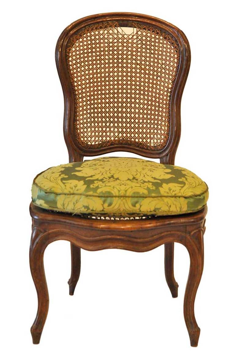 Circa 1750; master from June 1745, Nogaret was the most celebrated chair maker working outside Paris for his generation. He served his apprenticeship in Paris and moved to Lyon in 1743. He established his workshop in the Rue Saint-Romain. These